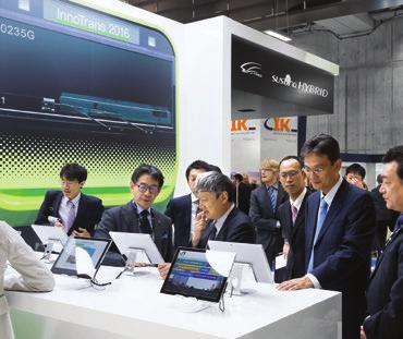 The Bus Display showcases international bus manufacturers along with future-aimed charging infrastructure systems in line with this year s main theme: e-mobility.