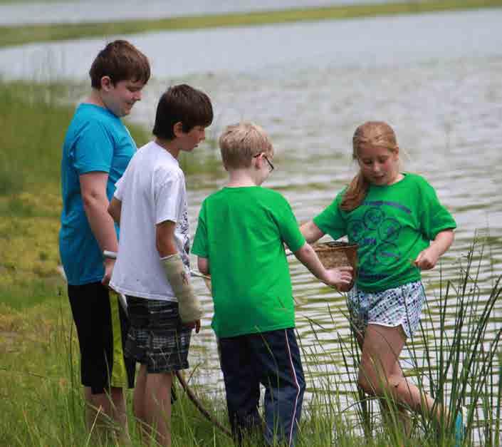 * WCCF Membership: Any level Woodbury County Conservation Foundation Member receives early camp registration benefit and those at the Family Level