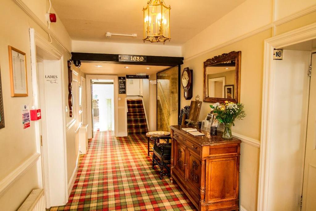 THE BUSINESS The White Hart Hotel is a well-established former Posting House offering a superior dining experience with luxury accommodation, whilst retaining the character and ambience of a