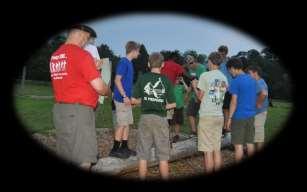 Problem Solving Events are divided into three offered categories: initiative games, trust events, and low ropes course.