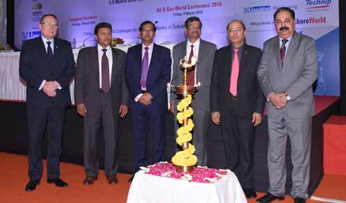 EXCELLENCE CHEMTECH Successfully Organises Oil & Gas World Expo 2016 in Mumbai Inaugural Ceremony of Oil and Gas World Conference (L-R): Mr Helge Tryti, Director, Innovation Norway, India Commercial