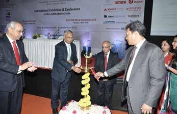 Jha, Mr Maulik Jasubhai and Mr R P Sasmal at the inaugural session of EnterTECH World Conference 2016 Inauguration of SMP World Conference