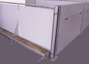 support partition for trough is made of polyester