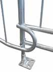 has multiple uses Frame for the passage of human. With stainless steel raised trough - anti-overrun.