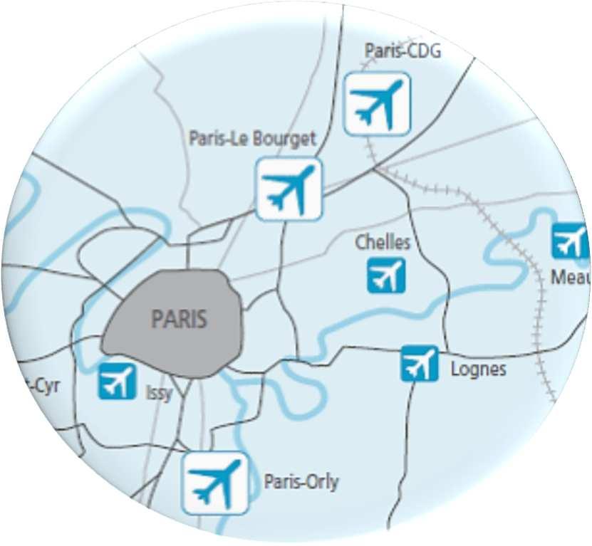 PARIS AIRPORT SYSTEM IS THE ONLY ONE OF ITS KIND IN EUROPE PARIS-LE BOURGET