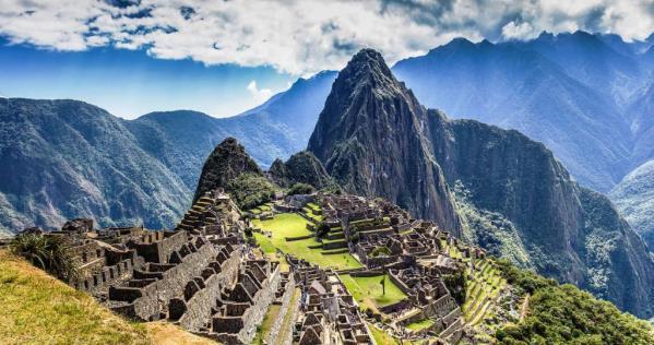 the world: Machu Picchu. The excursion starts with a train trip to the town of Aguas Calientes, also known as Machu Picchu Pueblo.