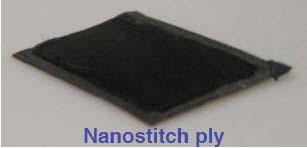 step is fabricate with ideal 20 μm nanostitch (grown