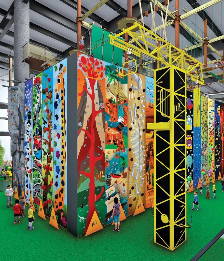 Sample Project COMPONENTS STRUCTURE AREA HEIGHT CAPACITY STAFF MEMBERS ADDITIONAL REQUIREMENTS 24 Fun walls elements 30 Autobelay devices Safety flooring (optional) Safety gates Vertical Steel Frame