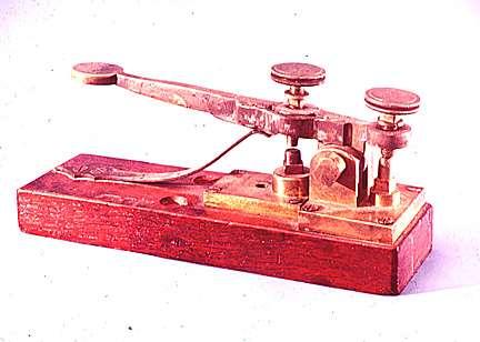 The telegraph was invented by Samuel Morse. This machine sent sent long and short pulses of electricity along a wire.