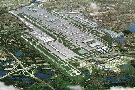 It will also give Heathrow similar capacity to the very biggest global hubs such as Atlanta, Beijing and Dubai.