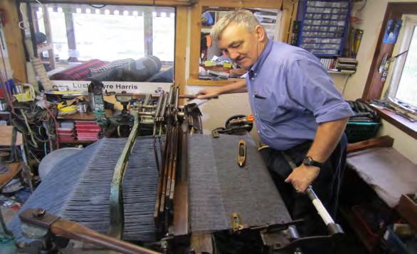 Day 4 Harris is famous for its tweed weaving and we