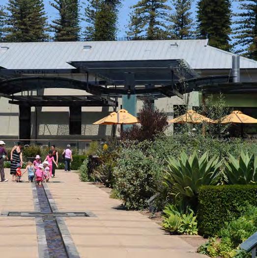 Total Visitation The parks which received the highest number of visits are (in order): 1. Botanic Garden and Park and the Adelaide Zoo 2. Park 26 Includes Adelaide Oval and Elder Park 3.