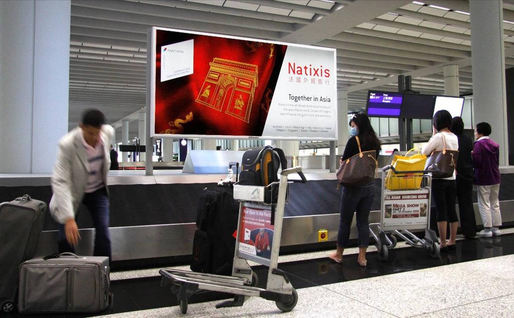 Lightbox Network Natixis Baggage Reclaim Lightbox Network