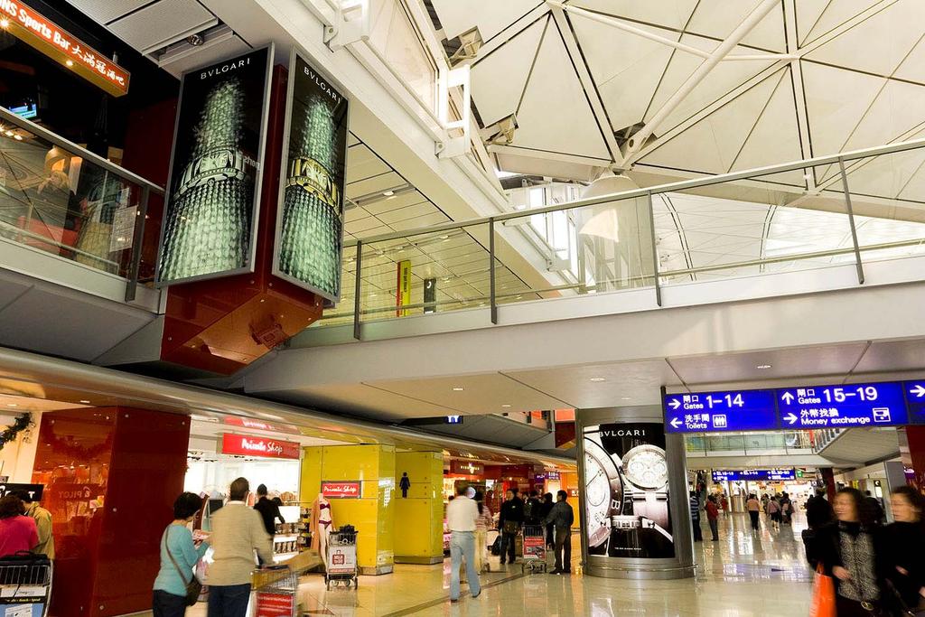 HKIA Facts & Figures Passenger Figures 2008 Jan to Dec: 48.6 million No. of Terminals: 2 Around 150 destinations including 40 cities in Mainland China with about 85 airlines.