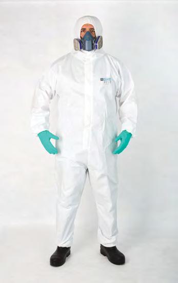 Spray Tight Protection Coveralls which offer protection against saturation of liquid chemicals. PROTECT YOUR MOST IMPORTANT ASSETS.