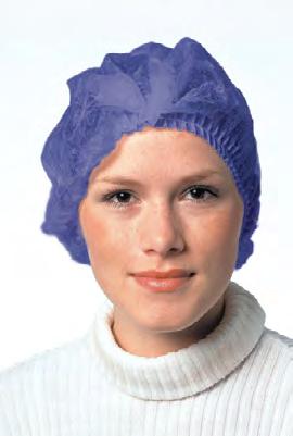 Comfortable. Made of soft polypropylene fibre. Hygienic. Elastic hairnet covers the hair 100%. Also available in white, green and red colours. Also available in blue, white and red colours.