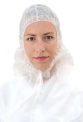 www.granberggloves.com MOB CAPS With elastic edge Comfortable. Made of soft polypropylene fibre with an encapsulated elastic edge. Hygienic. Elastic hairnet covers the hair 100%.