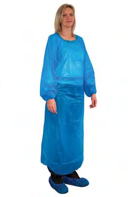 www.granberggloves.com DISPOSABLE GOWNS CPE plastic Elasticated wrists. 30 microns.