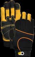 durability Neoprene wrist strap with Velcro closure C7785 Sizes S-XXL Performance Leather Palm Durable, premium grain