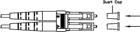 Carefully squeeze the handles of the Duplex Assembly Tool until the Duplex clip snaps in. Remove the duplex connector from the assembly tool. Figure 21 23.