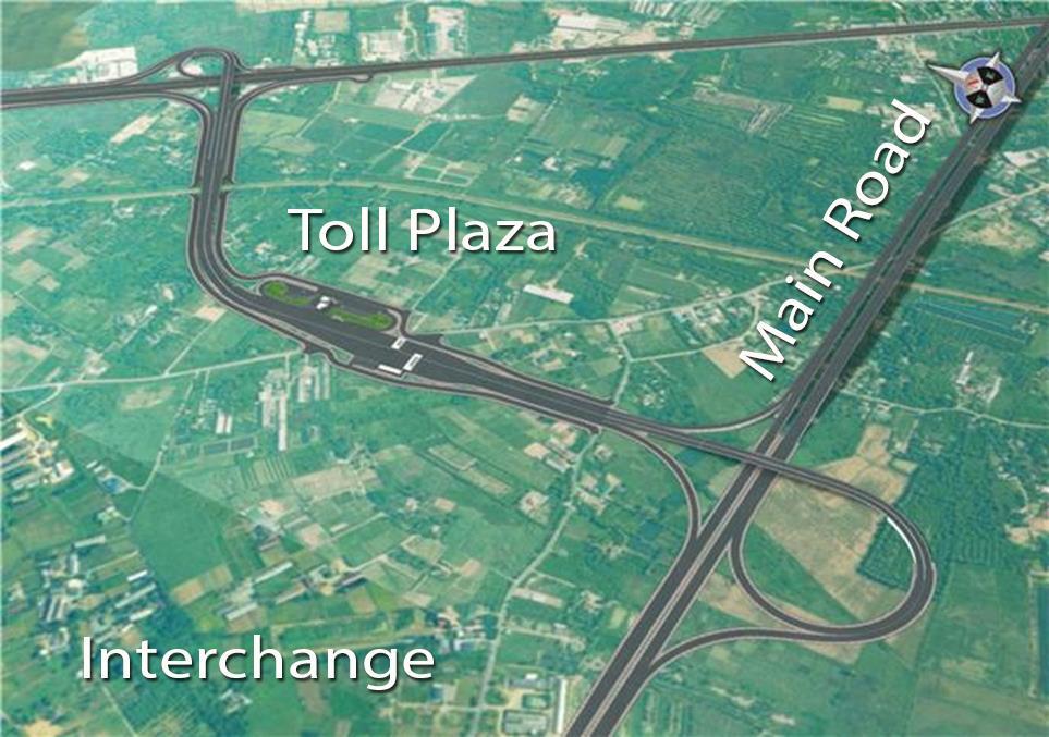 Toll Plaza Limit of
