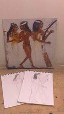 When I went back to Egypt I started to redisplay the objects of the Children