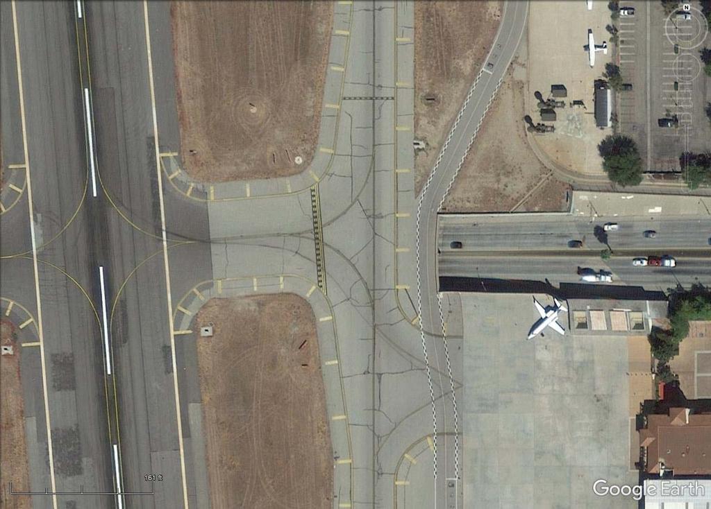 Guidelines for Vehicle Operations on the Airfield Aircraft Separation Requirements on the Service Roads Most of the Service Roads at Van Nuys Airport are located within the FAA defined Taxiway Object