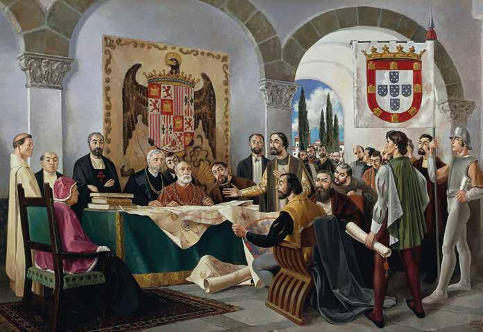 Introduction In 1494, the Treaty of Tordesillas split