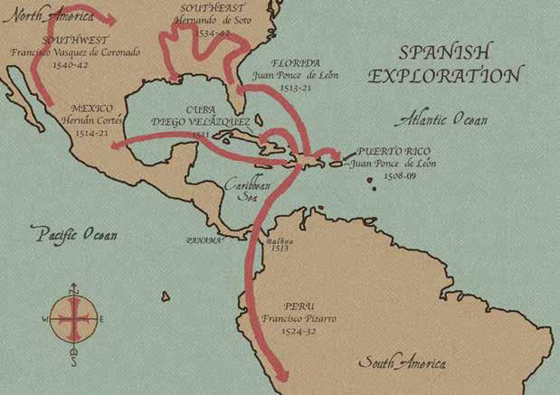 Introduction After Columbus, other Spanish expeditions explored the Americas, including