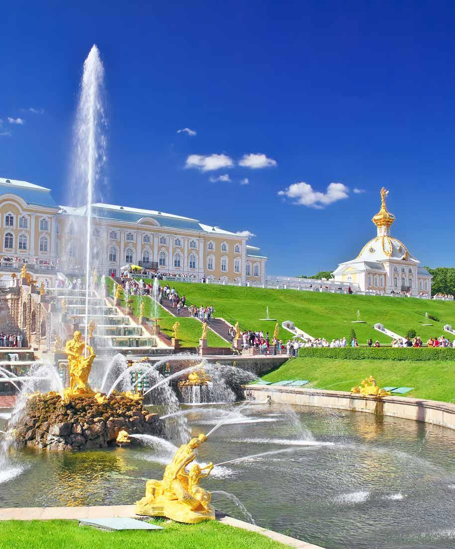 THE BEST OF ST. PETERSBURG INCLUDING MAY-SEPTEMBER, 2018 7 days/6 nights ST.