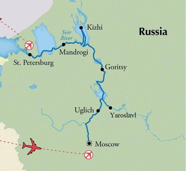 M/S Nikolay Chernyshevsky Cruise from Moscow to St Petersburg 12 days, 11 nights from 1,120 One of the most