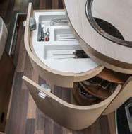 Van TI Kitchen Van Semi-integrated Semi-integrated with lift bed