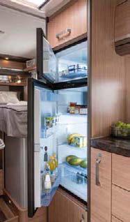 Van Semi-integrated Semi-integrated with lift bed Alcoves Fully integrated Practical and beautiful: