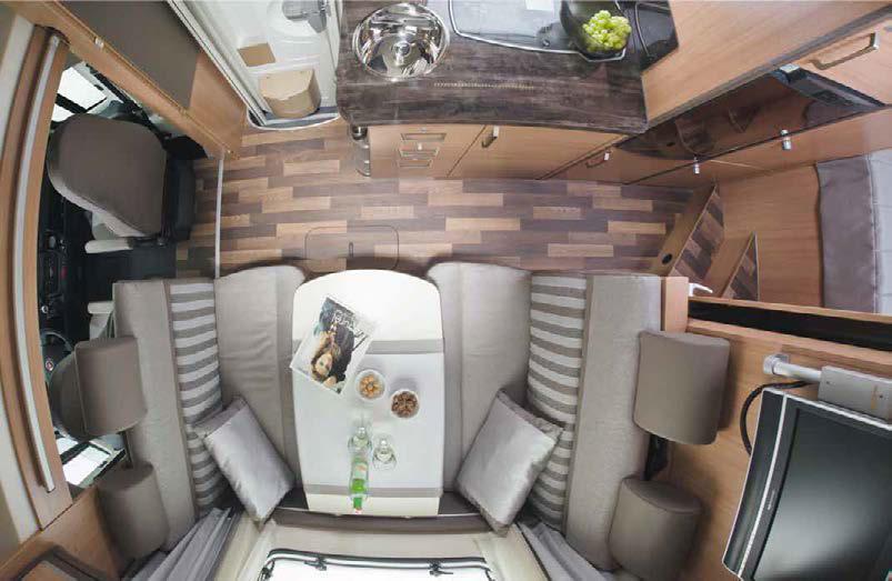 Sky Traveller Life Van Semi-integrated Semi-integrated with lift bed Alcoves