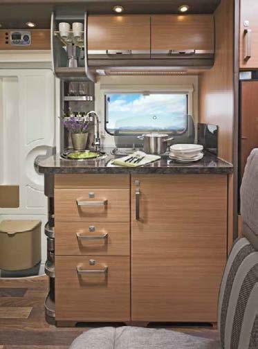 Sky Traveller Kitchen Van Semi-integrated