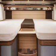 Van Semi-integrated Semi-integrated with lift bed Alcoves