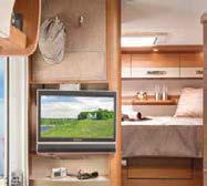 Van Semi-integrated Semi-integrated with lift bed Alcoves Fully integrated 5.