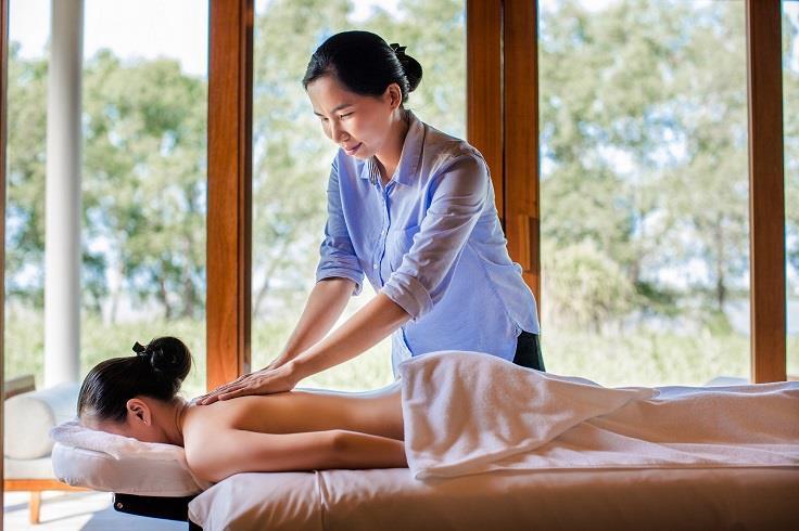 Azerai s Spa menu features a range of treatments from deep-tissue to gentle massages, as well as hot stone therapy,