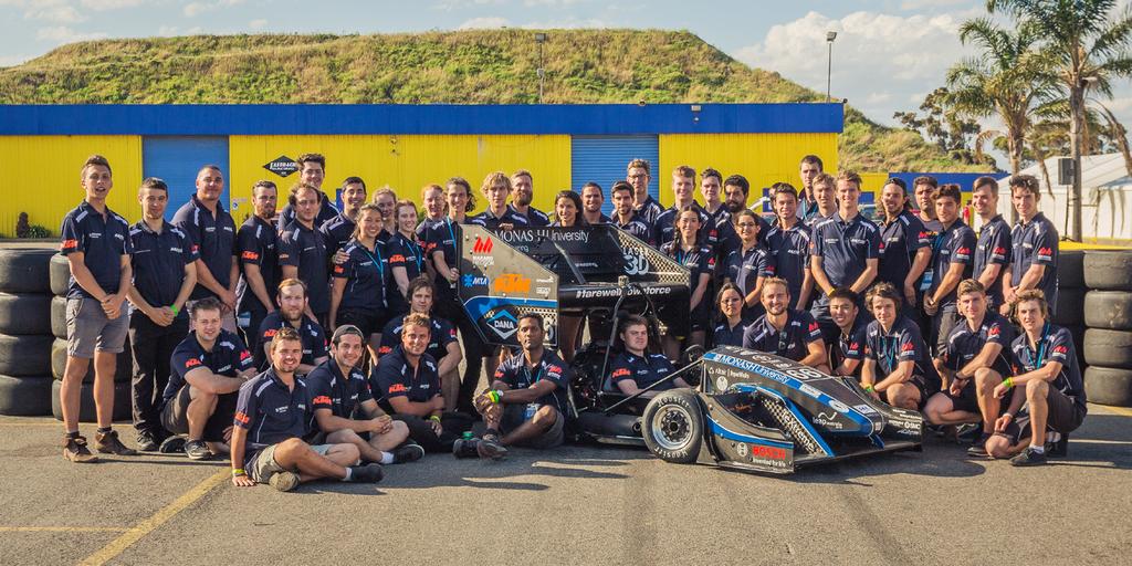 Team Vision At Monash Motorsport our vision is to be the most respected Formula SAE team in the world. In order to achieve our vision, we believe unity and cohesion within the team are key.