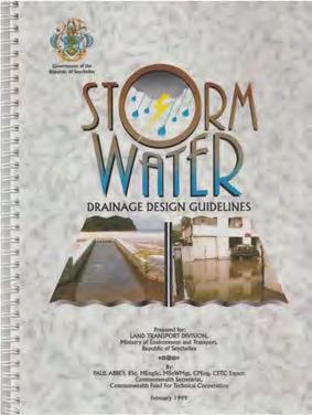 2-5-5 Flood Discharge Analysis (1) General The Storm Water Drainage Design Guidelines were prepared in 1999 by the Commonwealth Fund for Technical Cooperation (CFTC).