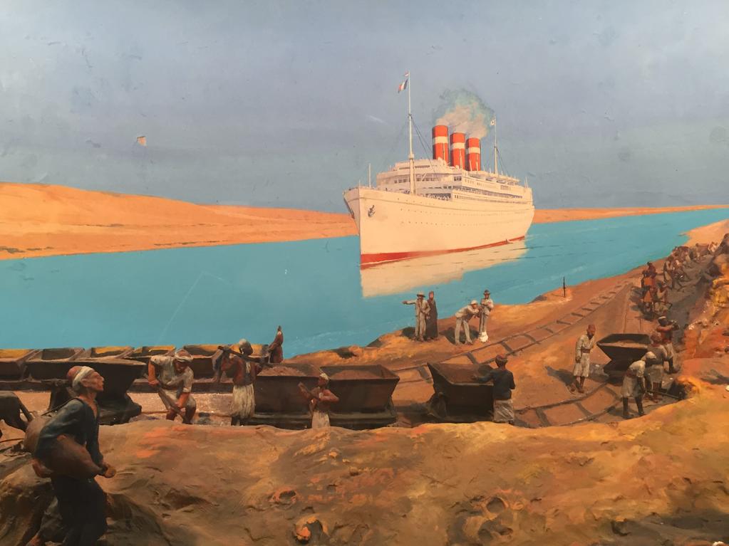 A NEW GROUND-BREAKING EXHIBITION AT THE ARAB WORLD INSTITUTE THE EPIC OF THE SUEZ CANAL From the Pharaohs to the 21 st century 28 March to 5 August 2018 Press preview: 26 March 2018 from 9:30 a.m. to 1 p.