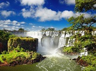 Day 11 IGUASSU FALLS Today's full day excursion shows you the Falls from both sides. First, cross into Argentina for a walk above the falls, wider and more powerful than Niagara.