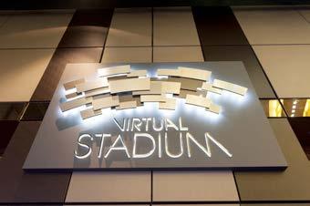 signs for the Adelaide Casino s Virtual