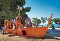 A rich offer, playgrounds, beautiful camping places by the sea, modern sanitary facilities, comfortable mobile