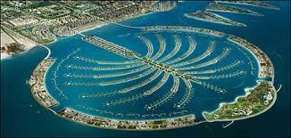 Slika 1. Primjer stvaranja umjetnog kopna u obliku palme blizu grada Dubai-a Izvor: S interneta, web stranica (http://www.prp-international.com/english/palm_jebel_ali/index.