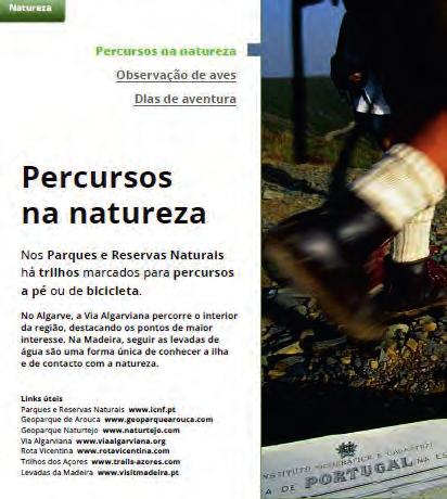 Portuguese language) - Geo BTT (brochure on two