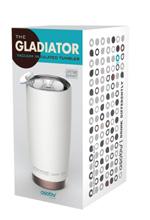 5 W WRAPAROUND: 7 The Gladiator Tumbler is the newest addition to