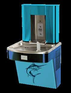 Model A171408-BF2 Barrier-Free Wall Mount Water Cooler with