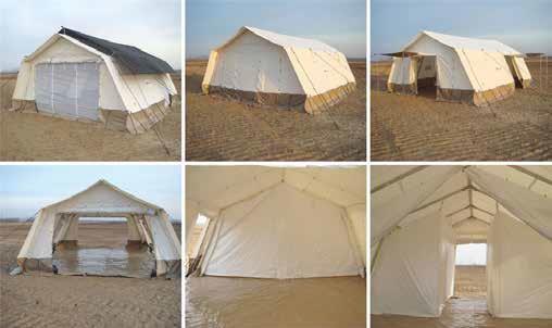 14. Tent: Multi-purpose 14. Tent: Multi-purpose Tent, Multi-purpose, 45m 2 Item code: 1100000064 Unit Weight: 194kg Unit volume: 0.