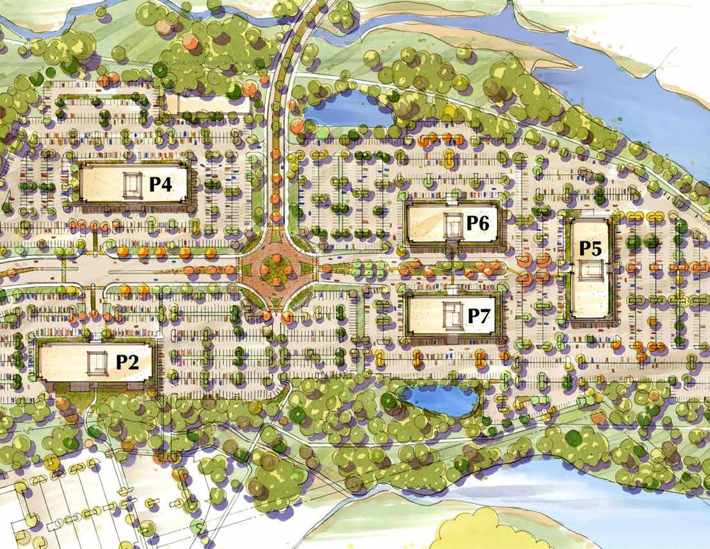 SITE PLAN PERIMETER FIVE features lake views and is surrounded by the park s amenities, steps away